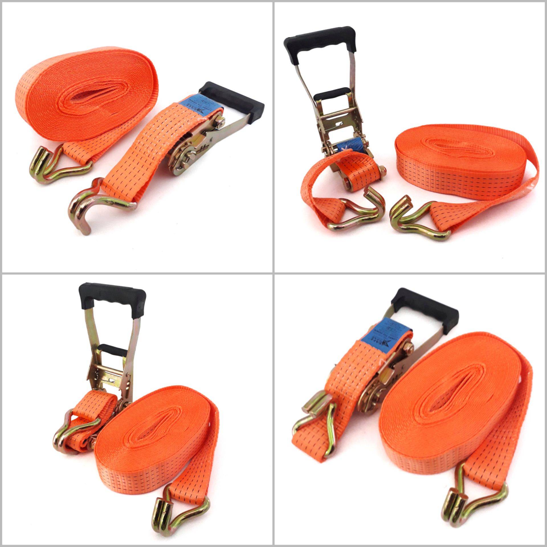 SUPER HEAVY DUTY LORRY TIE DOWN STRAP BELT 2" X 10M FOR TRANSPORTING