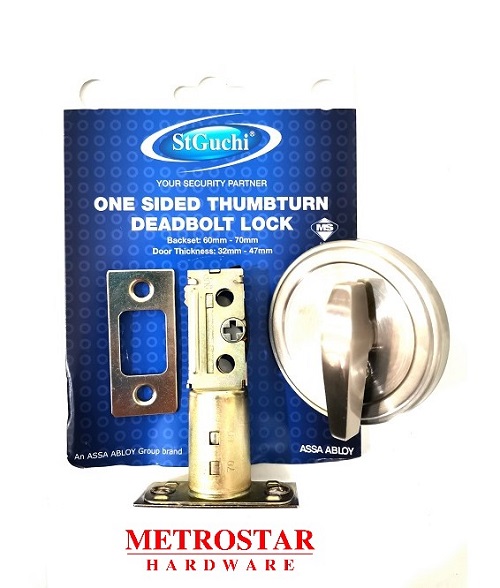 Stainless steel one sided thumb-turn deadbolt lock parts