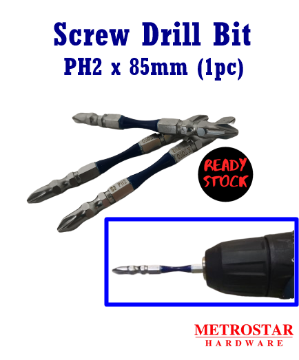 King Toyo Screw Drill Bit PH2 x 85mm (1pc)