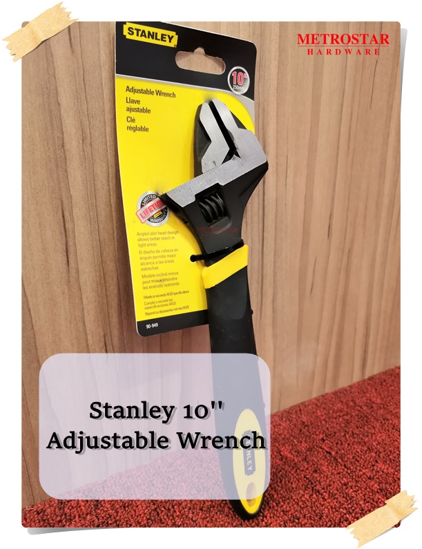Stanley 90-949 10-Inch MaxSteel Adjustable Wrench by Stanley 並行輸入