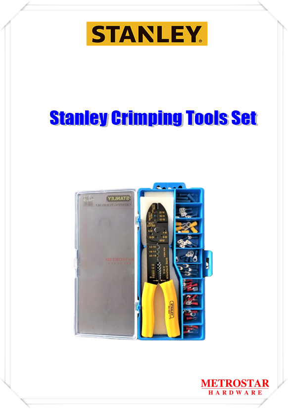 Crimping Plier Set STANLEY Metrostar Hardware